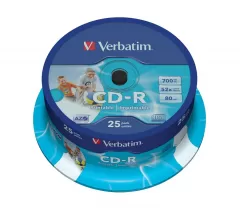 Verbatim AZO CD-R 700MB 25pcs Printable