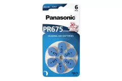 Panasonic PR675 1.2V 6pcs