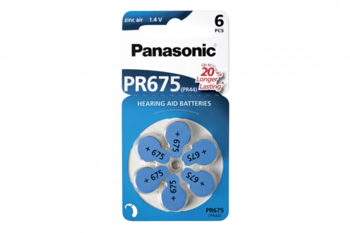 Panasonic PR675 1.2V 6pcs