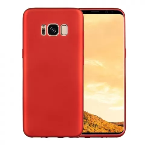 CoverX for Samsung J2 prime Frosted TPU Red