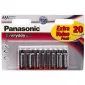Panasonic EVERYDAY AAA LR03REE/20B 1.5V 20pcs