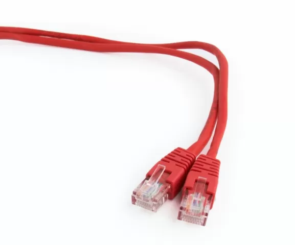 Cablexpert PP12-0.5M Cat.5E 0.5m Red