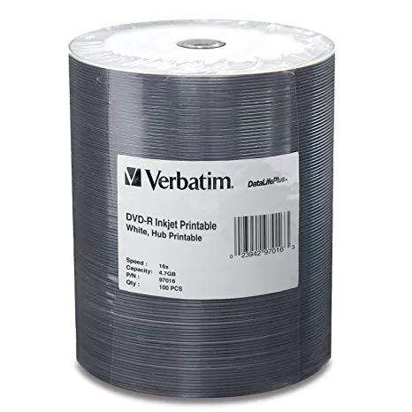 VERBATIM DVD-R 4.7GB 100pcs