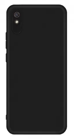 Case Xcover Xiaomi RedMi 9A Soft Touch Microfiber Black