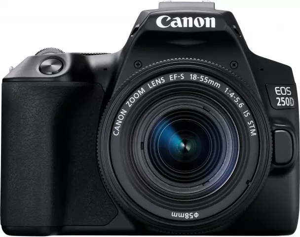 DC Canon EOS 250D Bk & EF-S 18-55 IS STM Black