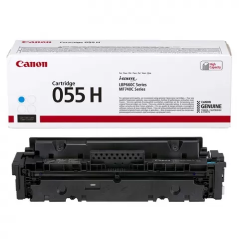 Canon 055H Cyan 5900 pafes for MF 742Cdw/744Cdw/746Cx