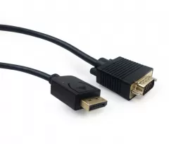 Cablexpert CCP-DPM-VGAM-5M DP  to VGA 5.0m Black