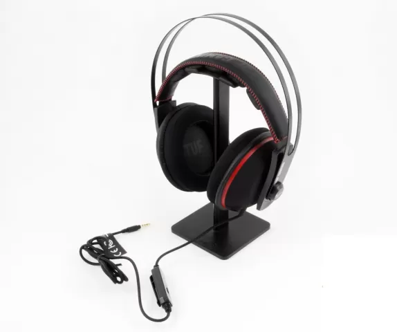 ASUS TUF Gaming H7 Red with Microphone