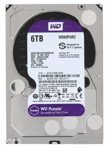 Western Digital WD62PURZ 6.0TB