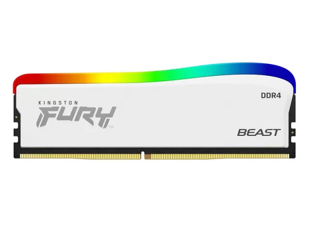 Kingston FURY Beast RGB Special Edition DDR4 8GB 3600MHz KF436C17BWA/8 White