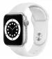 Apple Watch M06M3 Silver/White
