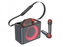 Hoco BS57 Jenny 25W with 2 wireless mics Black