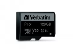 Verbatim Pro U3 47044 Class 10 UHS-I SD adapter 128GB