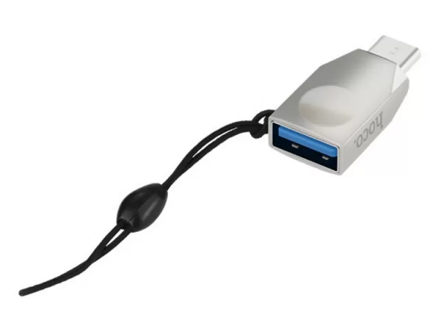 Hoco UA9 Type-C to USB OTG Gray