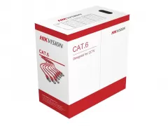 Hikvision DS-1LN6UTC0 Cat.6 305m 4x2x1/0.55 UTP Solid COPPER Grey