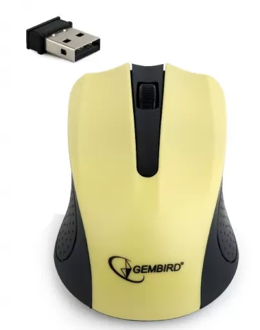 Gembird MUSW-101-Y Wireless Yellow