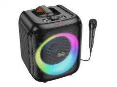 Hoco HA1 Graceful 30W with 1 wired mic Black