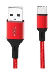 XO Type-C to USB 2.0m Braided NB143 Red