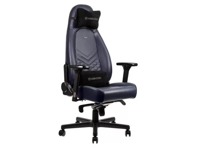 Noblechairs Icon NBL-ICN-RL-MBG Real Leather Midnight Blue