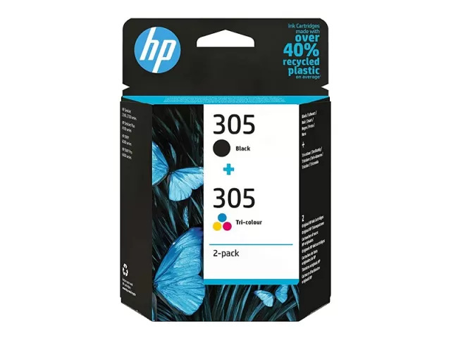 HP 305 Multipack 6ZD17AE 100pages Black/Tri-colour