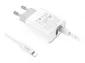 Charger Hoco C80A Rapido PD20W+QC3.0 with cable Lightning White