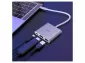 Hoco HB14 Easy use Type-C to USB3.0+HDMI+PD Silver