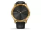 Garmin Vivomove Luxe 42mm Black and Gold Leather