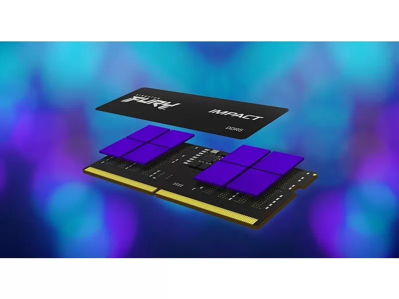 Kingston FURY Impact SODIMM DDR5 Kit 32GB 6400MHz KF564S38IBK2-32