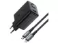 ACEFAST A17 PD65W + cable Type-C to Type-C Black
