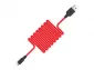 Hoco X21 Silicone 1.0m Lightning Black&Red