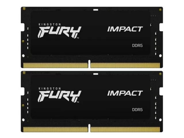 Kingston FURY Impact SODIMM DDR5 Kit 32GB 4800MHz KF548S38IBK2-32