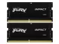Kingston FURY Impact SODIMM DDR5 64GB 4800MHz KF548S38IBK2-64