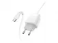 Charger Hoco C72Q Glorious QC3.0 charger set Type-C White