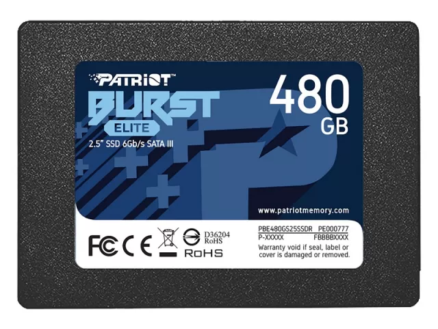Patriot Burst Elite PBE480GS25SSDR 480GB