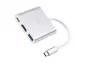 Hoco HB14 Easy use Type-C to USB3.0+HDMI+PD Silver