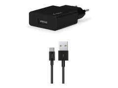 Ttec Smart Travel with cable USB-A  to Type-C Black