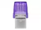 Kingston DTDUO3CG3/128GB DataTraveler MicroDuo 3C Purple