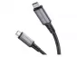 Hoco US01 1.2m Type-C (USB3.1 GEN2) 10Gbps 100W Black