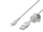 Belkin BoostCharge Pro Flex Lightning to USB 3m White