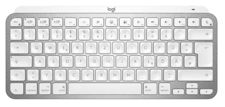 Logitech MX Keys Mini For Mac Wireless Pale Grey