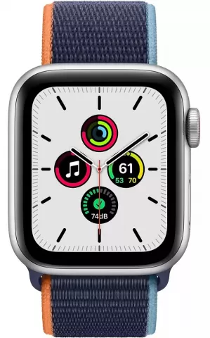 Apple Watch SE MYE92 Silver Aluminum/Deep Navy