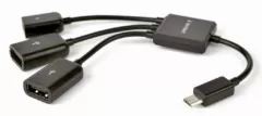 Cablexpert UHB-OTG-02 OTG micro USB to USB/microUSB 0.15m
