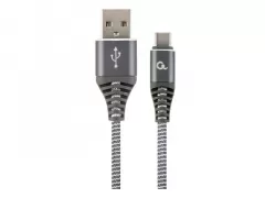 Cablexpert CC-USB2B-AMCM-1M-BW2 Type-C to USB 1m Spacegrey-White