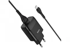 Charger Hoco C72Q Glorious QC3.0 charger set MicroUSB Black