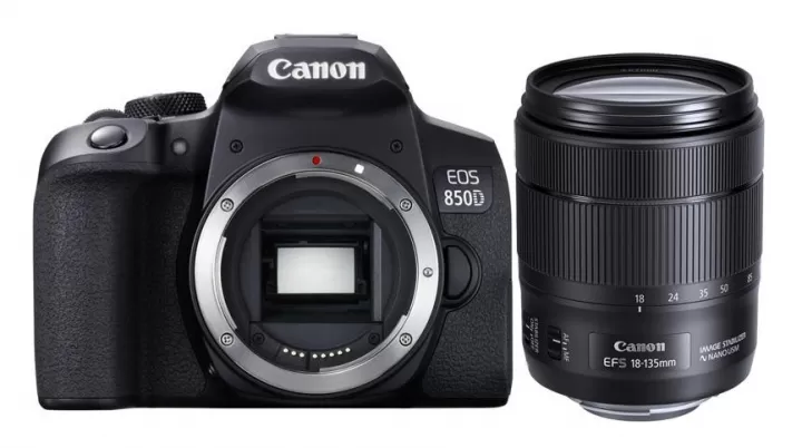 DC Canon EOS 850D & 18-135 IS STM KIT