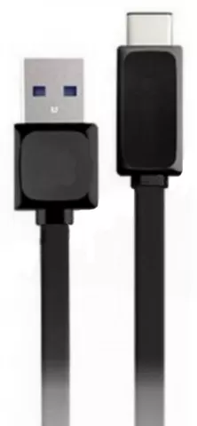 Type-C to USB 1.0m Xpower Flat Black