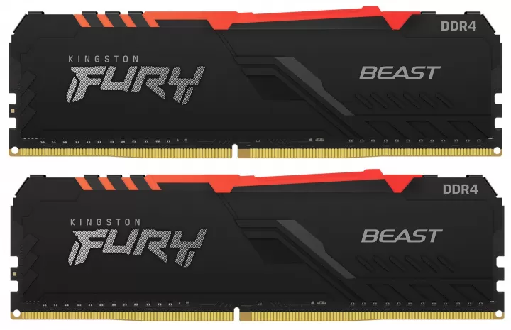 Kingston FURY Beast RGB Kit DDR4 2x16GB 3200MHz KF432C16BB1AK2/32