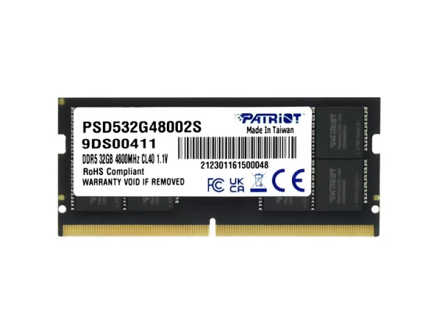 Patriot Signature Line SODIMM DDR5 32GB 4800MHz PSD532G48002S