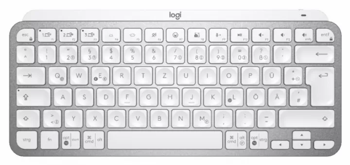 Logitech MX Keys Mini Wireless RU Pale Grey