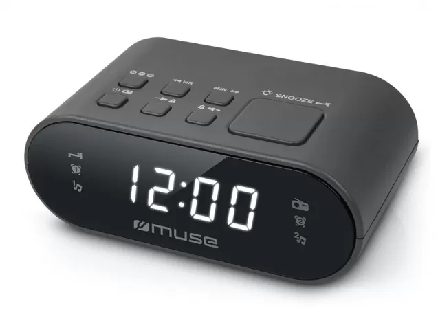 MUSE M-10 with Clock Black